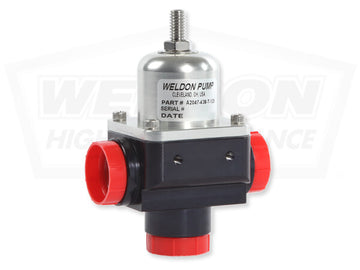 Weldon A2047 ハイフロー バイパス式フューエルプレッシャーレギュレーター 12GPM以上 28〜120psi A2047-438-T-120