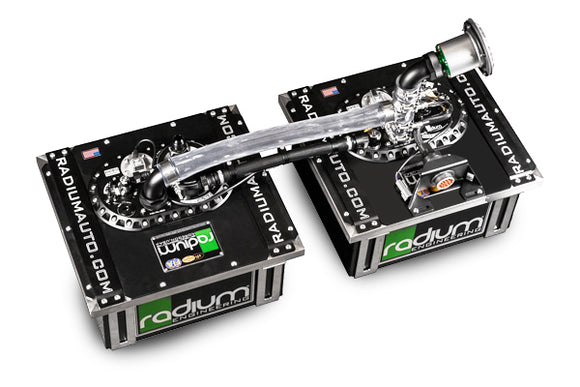 Radium Engineering サドルタンク フューエルセル コンバージョンキット（デュアルフューエルセルキット）