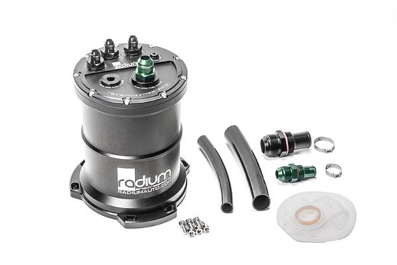 外部ポンプ（アウトポンプ） コレクタータンク | Fuel Surge Tank for External Pumps (Radium Engineering)