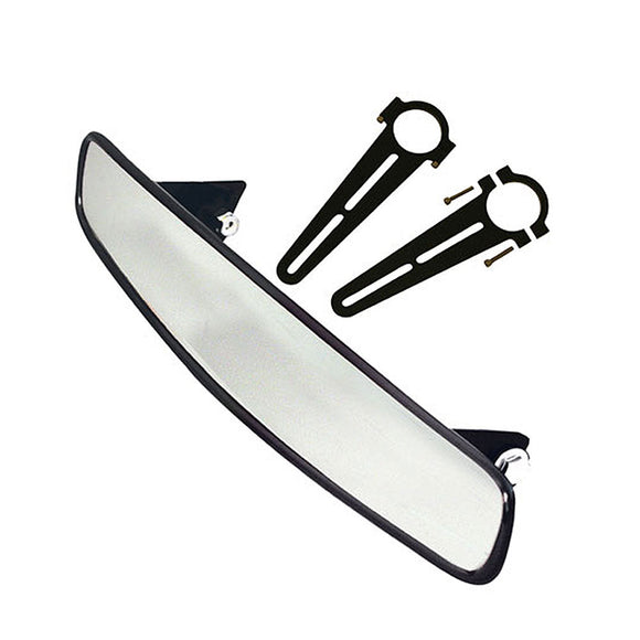 Longacre 52-22537 14" Wide Angle Mirror Kit - Long Brackets
