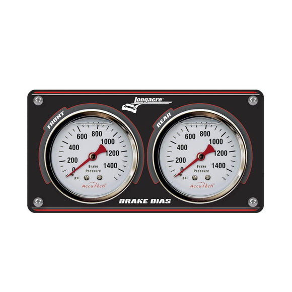Longacre 52-44134 Aluminum Brake Balance Panel