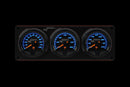 Longacre 52-44561 SMi™ Elite Waterproof Gauge Panel, 3 Gauge Oil Pressure/Wate