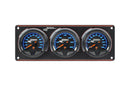 Longacre 52-44563 SMi™ Elite Waterproof Gauge Panel, 3 Gauge Oil Pressure/Wate