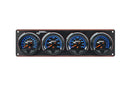 Longacre 52-44566 SMi™ Elite Waterproof Gauge Panel, 4 Gauge Oil Pressure/Wate