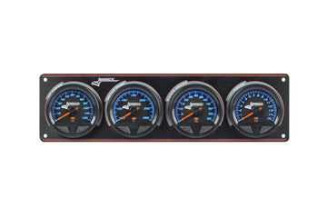 Longacre 52-44568 SMi™ Elite Waterproof Gauge Panel from Longacre, 4 Gauge Oil