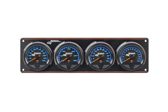 Longacre 52-44568 SMi™ Elite Waterproof Gauge Panel from Longacre, 4 Gauge Oil