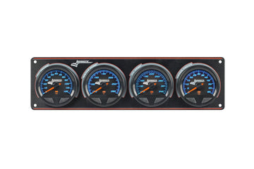Longacre 52-44569 SMi™ Elite Waterproof Gauge Panel from Longacre, 4 Gauge Oil