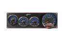 Longacre 52-44573 SMi™ Elite Waterproof Gauge Panel, 3 Gauge Oil Pressure/Wate