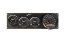 Longacre 52-44574 SMi™ Elite Waterproof Gauge Panel, 3 Gauge Oil Pressure/Wate