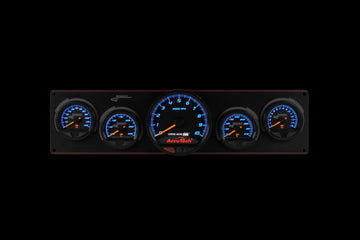 Longacre 52-44577 SMi™ Elite Waterproof Gauge Panel, 4 Gauge Oil Pressure/Wate