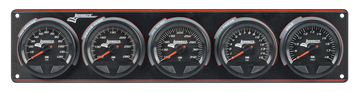 Longacre 52-44579 SMi™ Elite Waterproof Gauge Panel from Longacre,  4 Gauge Oi