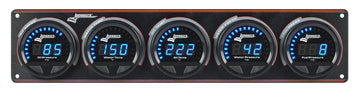 Longacre 52-44670 Digital Elite LED Waterproof Gauge Panel from Longacre, 5 Ga