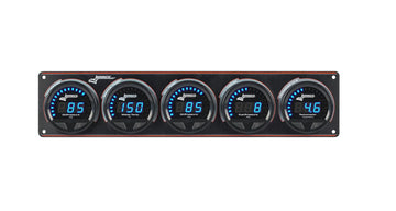 Longacre 52-44677 Digital Elite LED Waterproof Gauge Panel from Longacre, 4 Ga