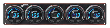 Longacre 52-44679 Digital Elite LED Waterproof Gauge Panel from Longacre, 4 Ga