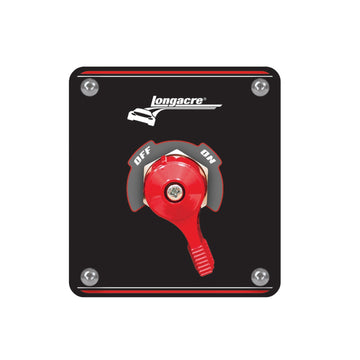 Longacre 52-45760 Manual Battery Disconnect Switch With Panel - 2 Terminal