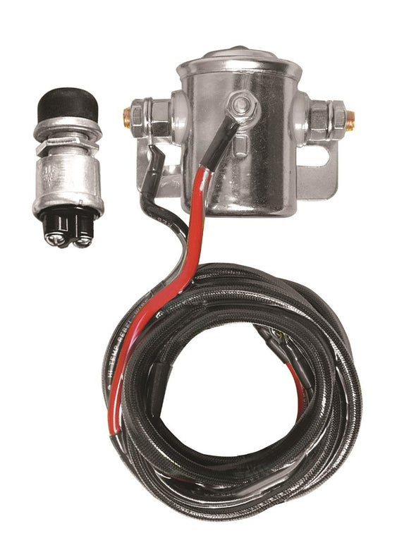 Longacre 52-45800 HD Starter Solenoid Kit with Firewall Starter Button
