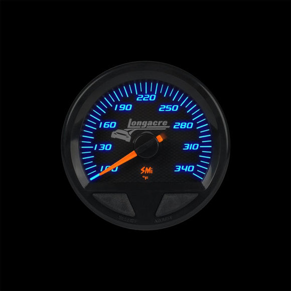 Longacre 52-46753 SMi™ Elite Waterproof Gauges, Oil Temperature/Water Temperat