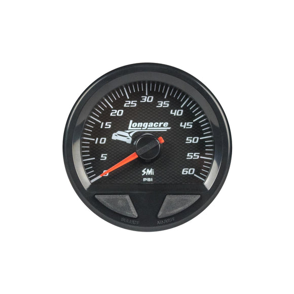 Longacre 52-46756 SMi™ Elite Waterproof Gauges, Water Pressure 0-60 psi, Senso