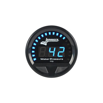 Longacre 52-46864 Digital Elite LED Waterproof Gauges, Water Pressure 0-60 psi