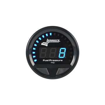 Longacre 52-46866 Digital Elite LED Waterproof Gauges, Fuel Pressure 0-15 psi,