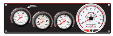 Longacre 52-46907 Sportsman™ Elite 3 Gauge Panel w/Tach Oil Pressure, Water Te