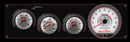 Longacre 52-46908 Sportsman™ Elite 3 Gauge Panel w/Tach Oil Pressure, Water Te