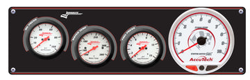 Longacre 52-46908 Sportsman™ Elite 3 Gauge Panel w/Tach Oil Pressure, Water Te