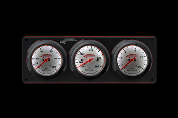 Longacre 52-46914 Sportsman™ Elite 3 Gauge Panel Oil Pressure, Water Temperatu