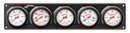 Longacre 52-46918 Sportsman™ Elite 5 Gauge Panel Oil Pressure, Water Temperatu