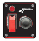 Longacre 52-48863 Elite Switch Panel - Push Starter/Ignition With Lights & Fli