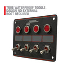 Longacre 52-48865 Elite Switch Panel - 4 ACC With Lights