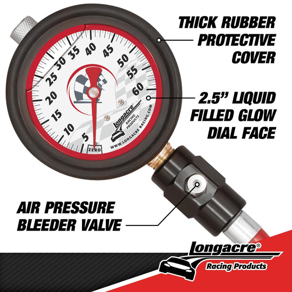 Longacre 52-52002 Tire Pressure Gauge