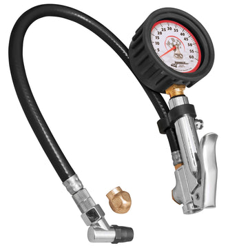 Longacre 52-52009 Deluxe 2½" GID Quick Fill Tire Gauge 0-60 psi