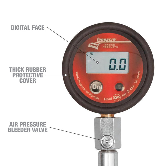 Longacre 52-53006 Basic Digital Tire Gauge