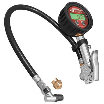 Longacre 52-53008 Digital Quick Fill Tire Pressure Gauge 0-60 psi