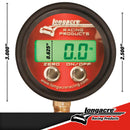 Longacre 52-53008 Digital Quick Fill Tire Pressure Gauge 0-60 psi