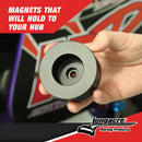 Longacre 52-78424 Billet Magnetic Caster Camber Gauge Adapter