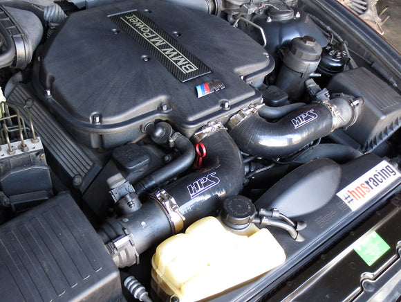 HPS シリコンエアインテークホース BMW M5 E39 5.0 V8 1998-2003用