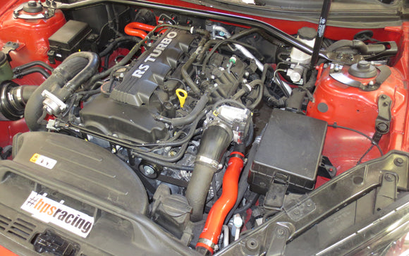 HPS シリコンラジエーター＆ヒーターホースキット(2.0T) Hyundai Genesis Coupe用