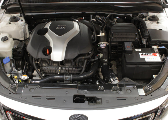 HPS シリコンインタークーラーホースキット Hyundai Sonata / Kia Optima 2.0L Turbo用