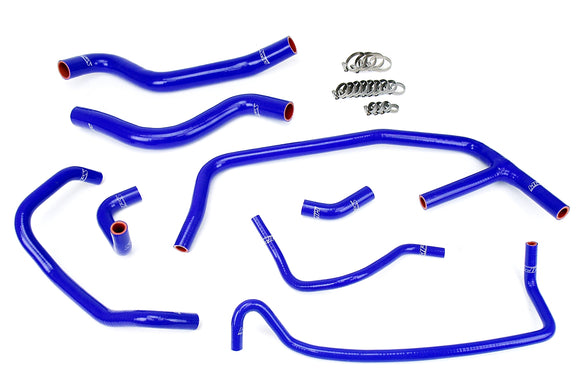 HPS シリコンラジエーター＆ヒーターホースキット Ford Mustang Ecoboost 2.3L Turbo 2015-2019用