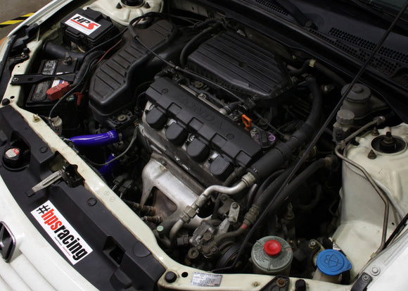 HPS シリコンラジエーターホースキット Honda Civic 1.7L Manual Trans. 2001-2005用