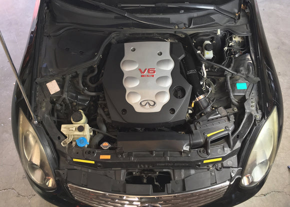 HPS シリコンエアインテークホース Infiniti G35 Sedan / G35 Coupe 3.5L V6用