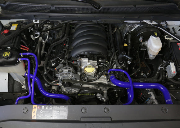 HPS シリコンラジエーターホースキット(2015-2017) Cadillac / Chevy / GMC用