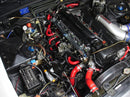 HPS シリコンラジエーター＆ヒーターホースキット Nissan Skyline GTR R32用-3