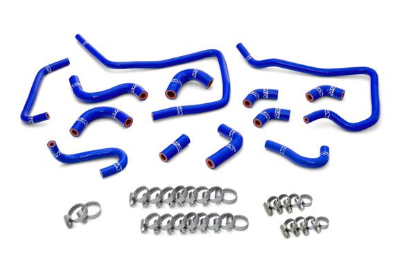 HPS シリコン補機クーラントホースキット Subaru Impreza WRX 2.0L Turbo 2002-2003用
