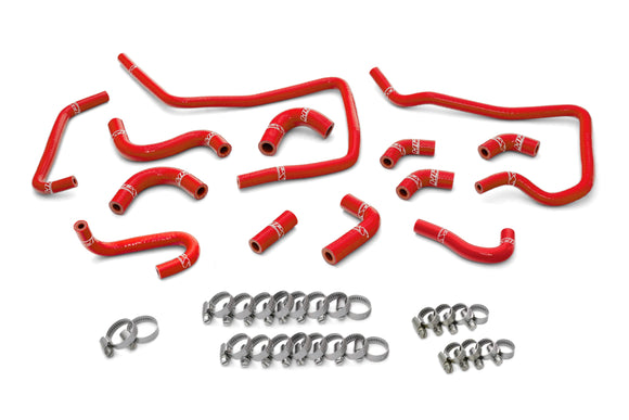 HPS シリコン補機クーラントホースキット Subaru Impreza WRX 2.0L Turbo 2002-2003用