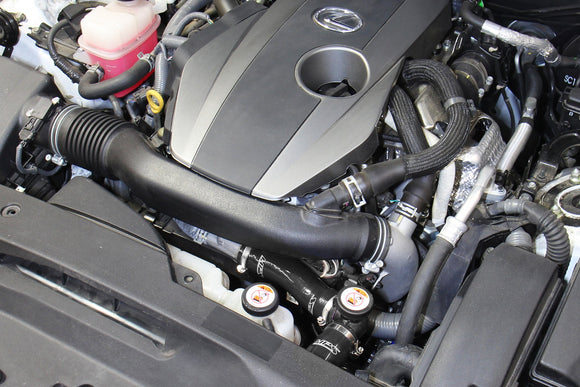 HPS シリコンラジエーターホースキット Lexus IS200t / IS300 2.0L Turbo用