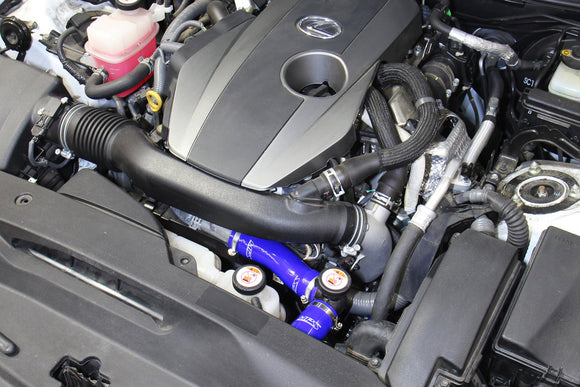 HPS シリコンラジエーターホースキット Lexus IS200t / IS300 2.0L Turbo用