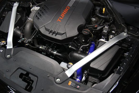 HPS シリコンラジエーターホースキット Genesis G70 / Kia Stinger 3.3L V6 Twin Turbo用